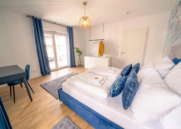 River Lux - 5 Min To Hbf 아파트 *