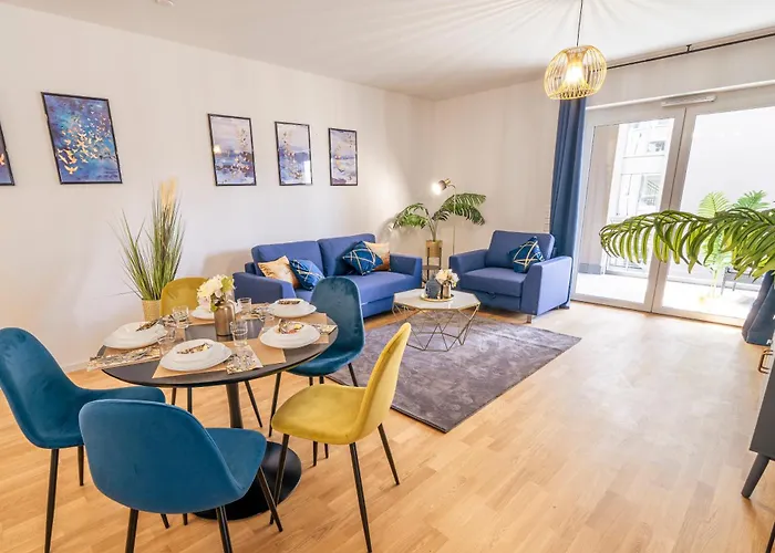 River Lux - 5 Min To Hbf 아파트 베츨러