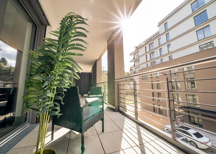 River Lux - 5 Min To Hbf 아파트 *